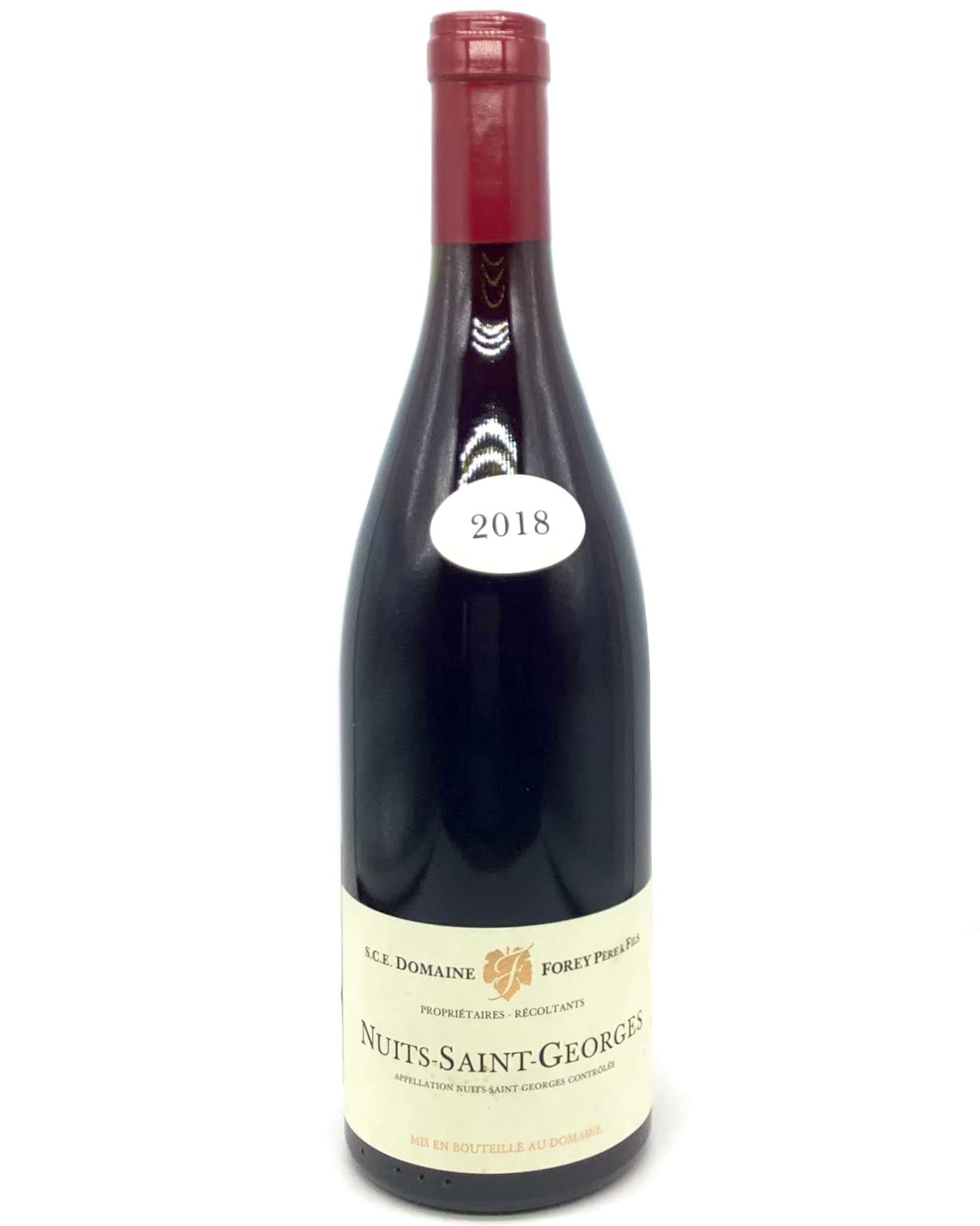 Domaine Forey, Pinot Noir, Nuits-Saint-Georges, Côte de Nuits, Burgundy, France 2018