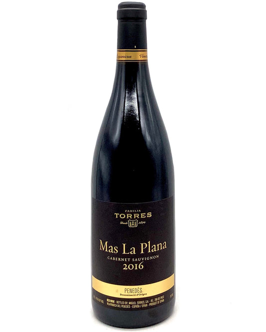 Familia Torres, Cabernet Sauvignon "Mas la Plana" Penedès, Spain 2016 newarrival