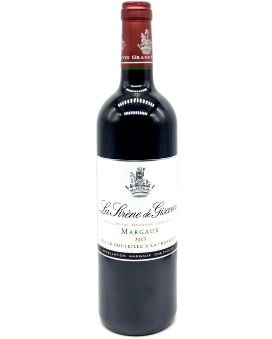 La Sirene de Giscours (2nd of 3ème) Margaux, Bordeaux 2015 newarrival