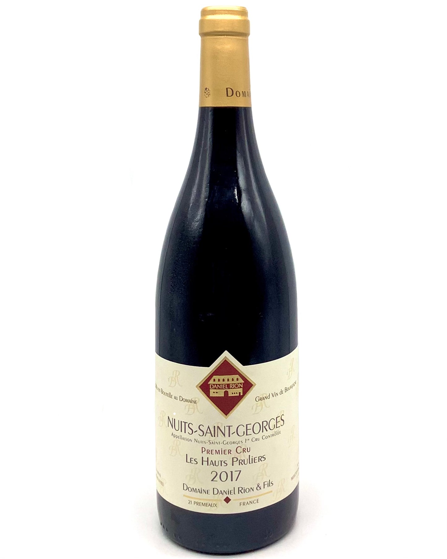 Daniel Rion, Pinot Noir, Nuits-Saint-Georges 1er Cru Les Hauts Pruliers, Côte de Nuits 2017