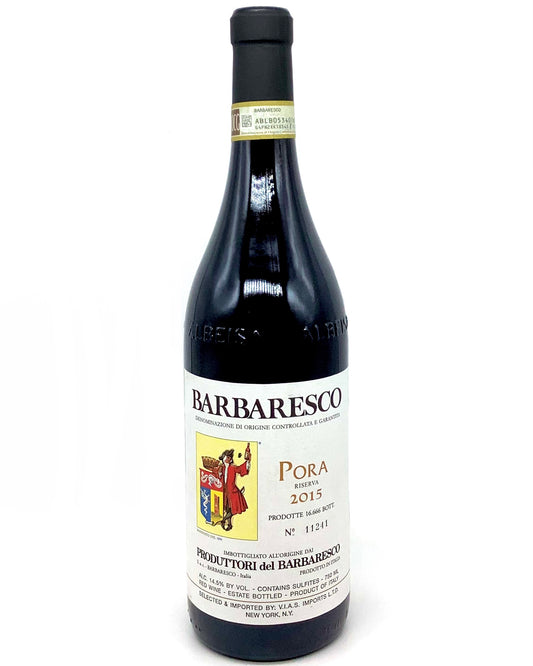 Produttori del Barbaresco, Nebbiolo, Pora Riserva, Barbaresco, Piedmont, Italy 2015