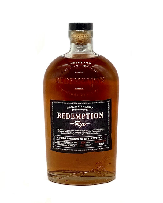 Redemption Kentucky Straight Rye Whiskey 750ml