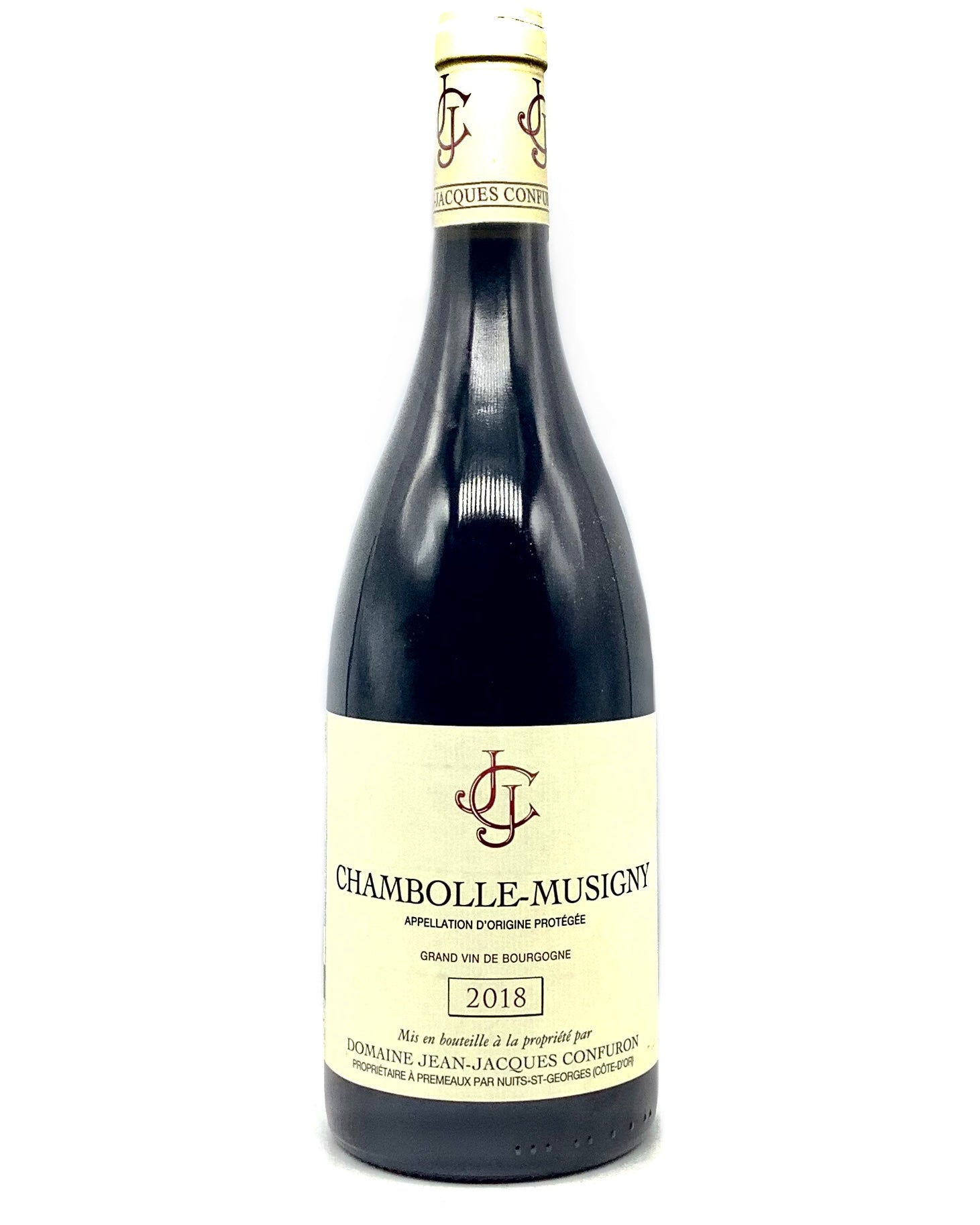 Domaine Jean-Jacques Confuron, Pinot Noir, Chambolle-Musigny, Côte de Nuits, Burgundy 2018 organic