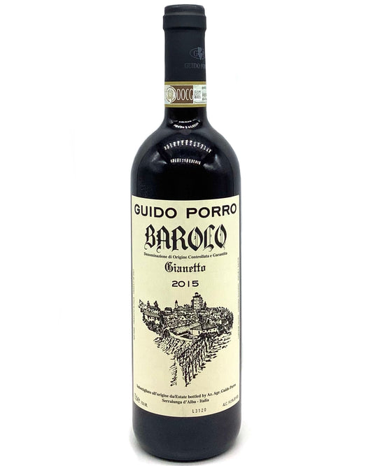 Guido Porro, Nebbiolo, Serralunga d'Alba Barolo "Vigna Gianetto" Barolo, Piedmont 2015