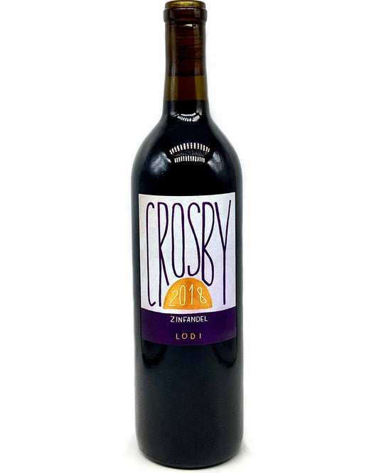Crosby, Zinfandel, Lodi, California 2018