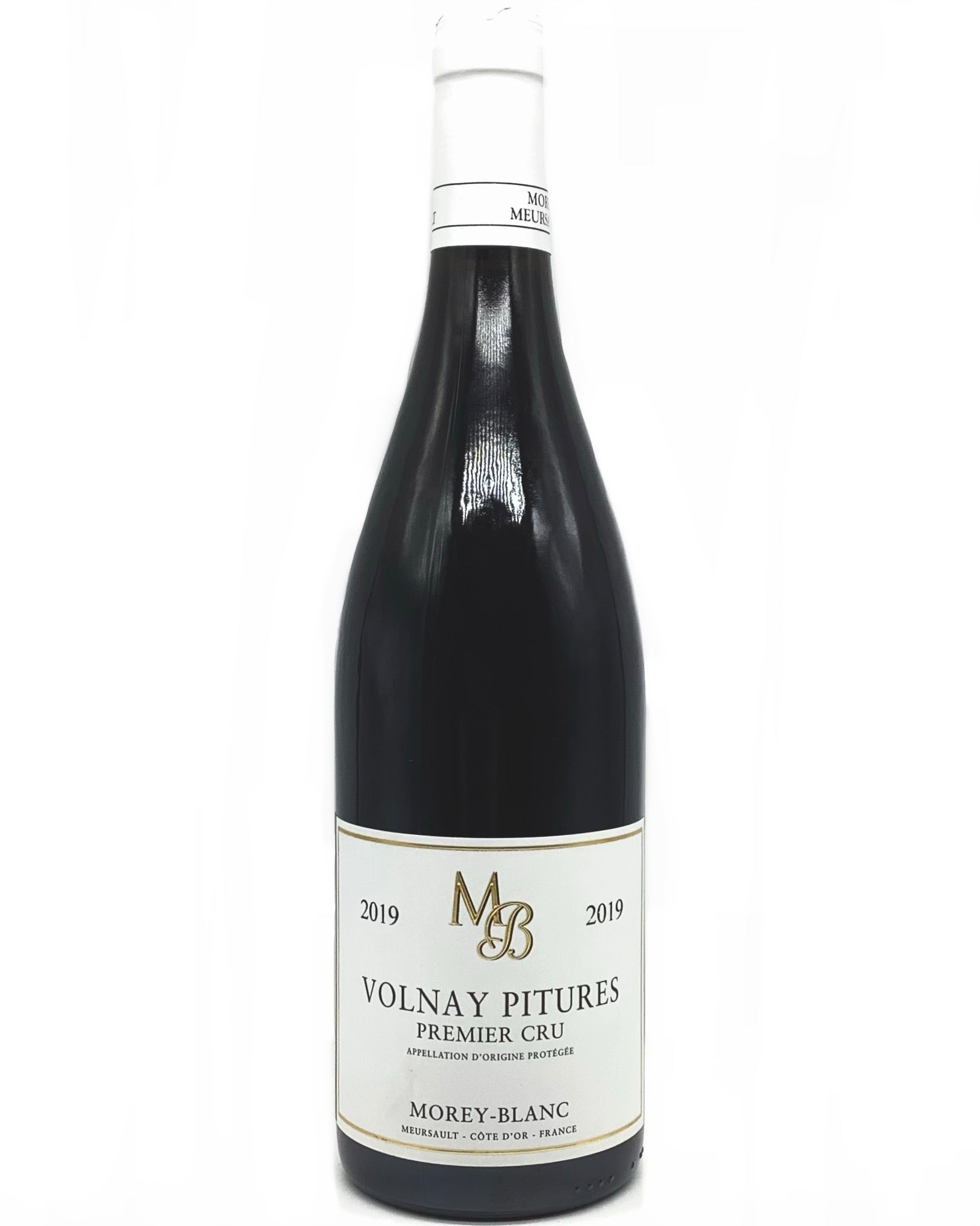 Pierre Morey, Pinot Noir, Volnay 1er Cru Pitures, Côte de Beaune, Burgundy, France 2019