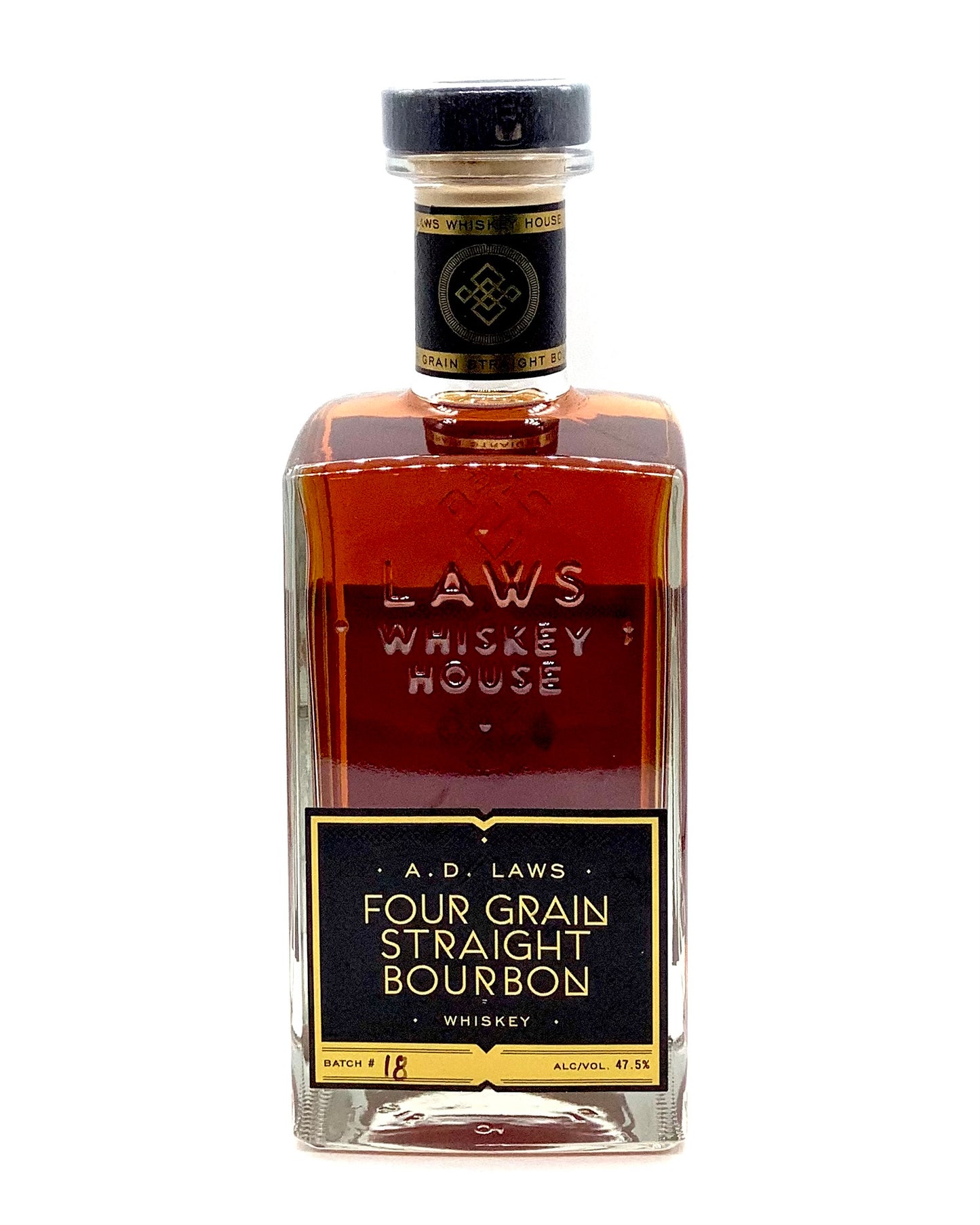 Laws Whiskey Four Grain Straight Bourbon 750ml