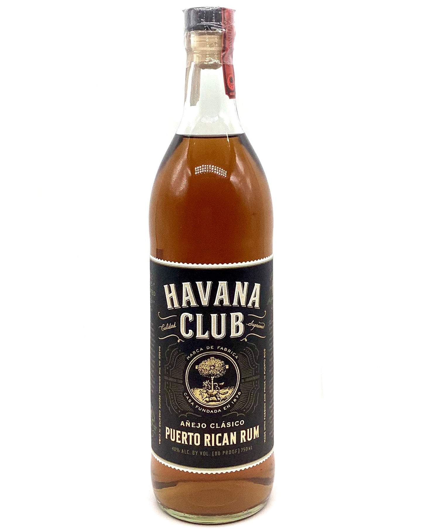 Havana Club Añejo Clásico Puerto Rican Rum 750ml