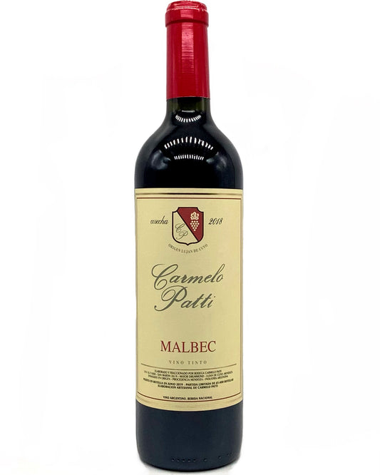 Carmelo Patti, Malbec, Lujan de Cuyo, Mendoza, Argentina 2018