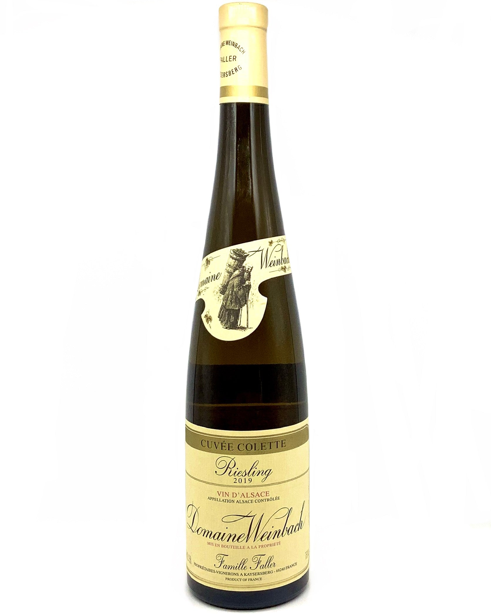 Domaine Weinbach, Riesling "Cuvée Colette" Alsace, France 2019 biodynamic certifiedorganic vegan