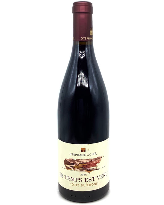 Stephane Ogier "Le Temps Est Venu" Côtes du Rhône, Rhône Valley, France 2018