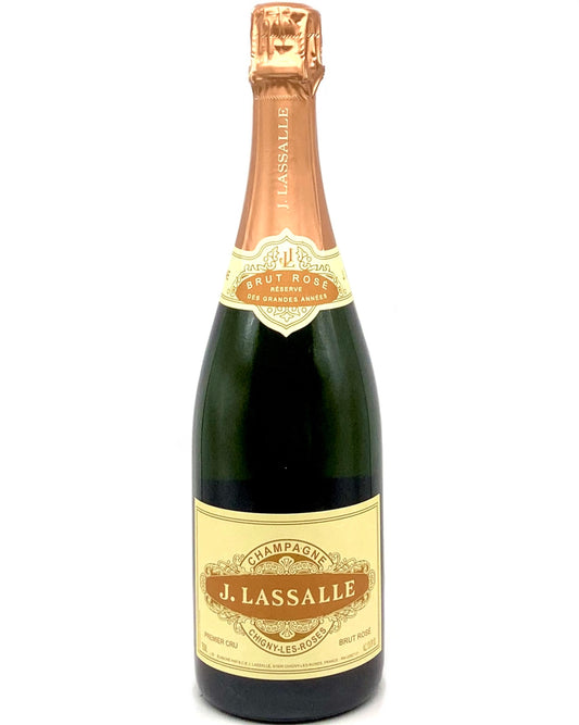 Champagne J. Lasalle Premier Cru Brut Rosé, Chigny-Les-Roses, Montagne de Reims