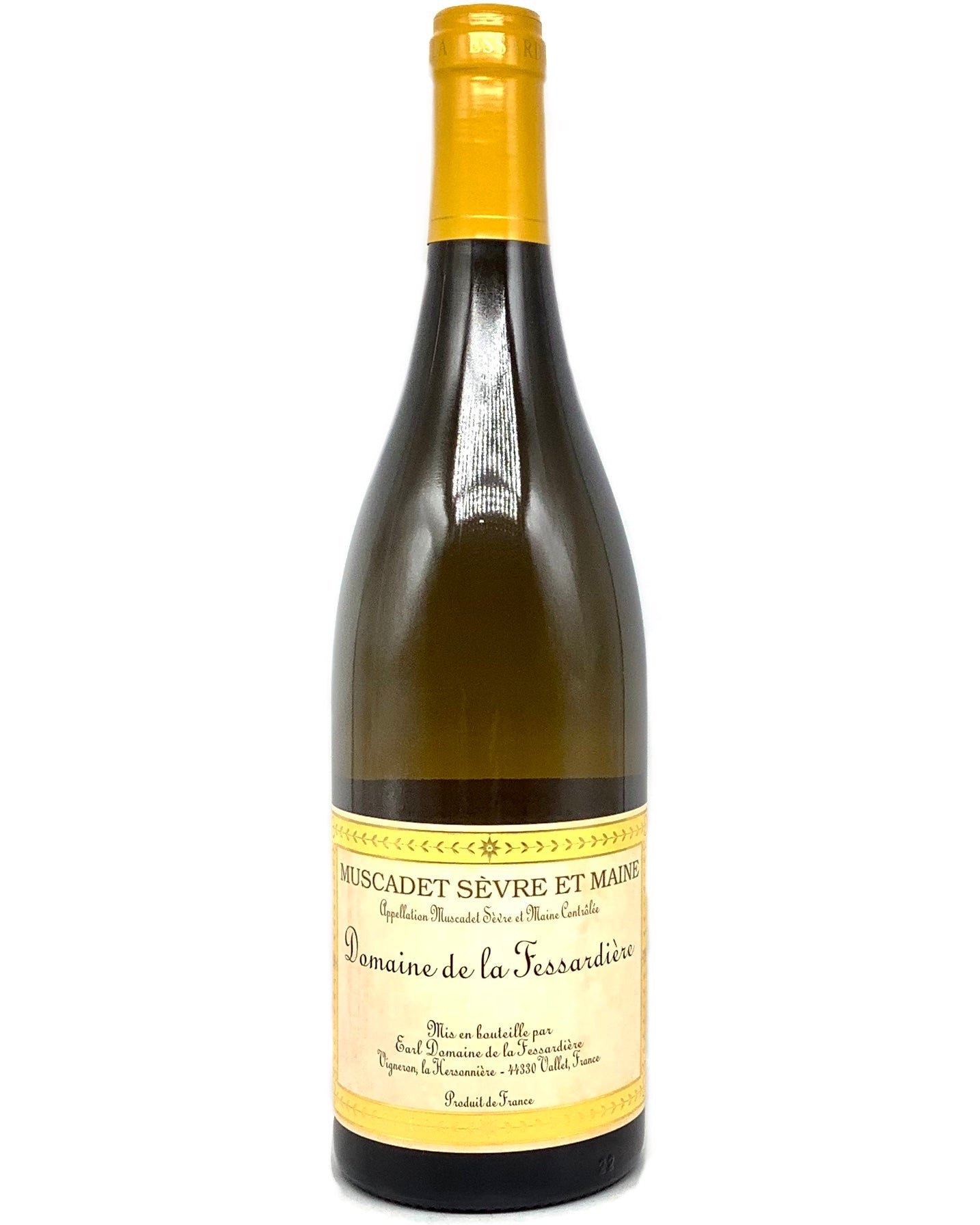 Domaine de la Fessardière, Melon de Bourgogne, Muscadet Sèvre et Maine, Pays Nantais, Loire Valley, France 2021