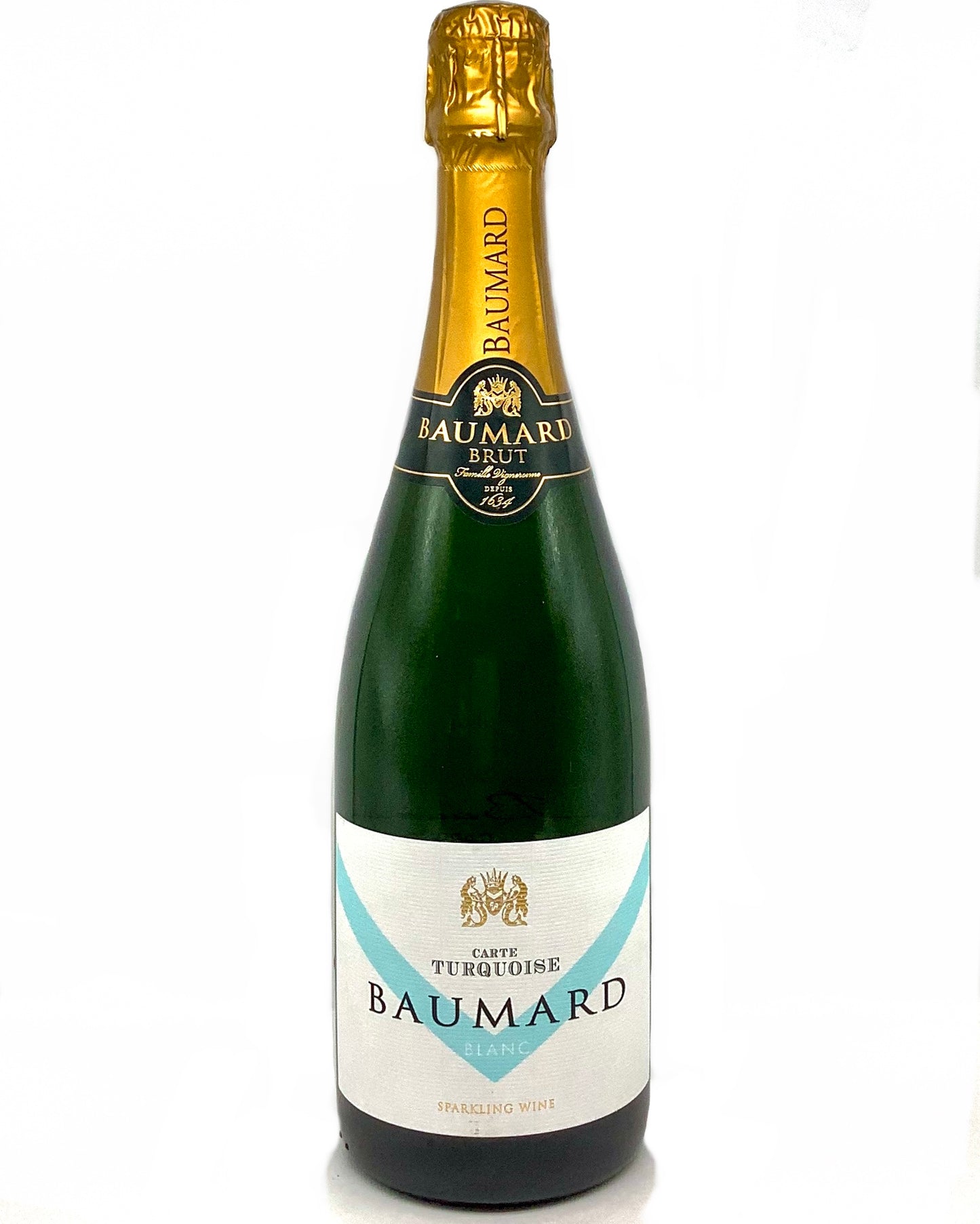 Domaine des Baumard, Chenin Blanc, Crémant de Loire "Carte Turquoise" Brut, Loire Valley, France NV