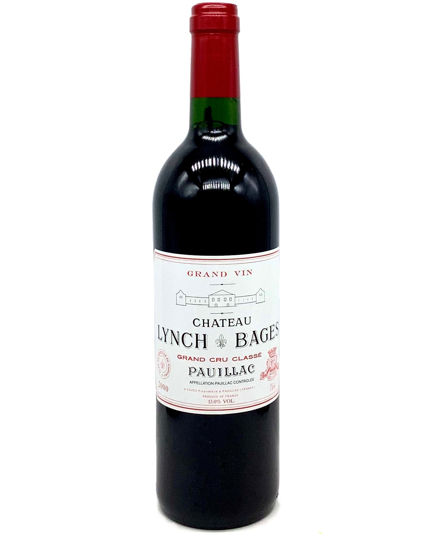 Château Lynch-Bages, Pauillac Grand Cru Classé 5ème, Bordeaux, France 2000