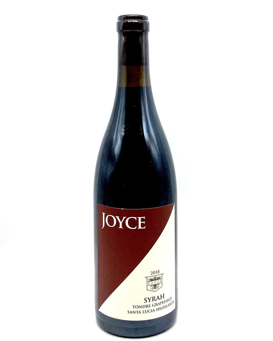 Joyce Vineyards, Syrah, Tondre Grapefield, Santa Lucia Highlands, Monterey County, California 2018