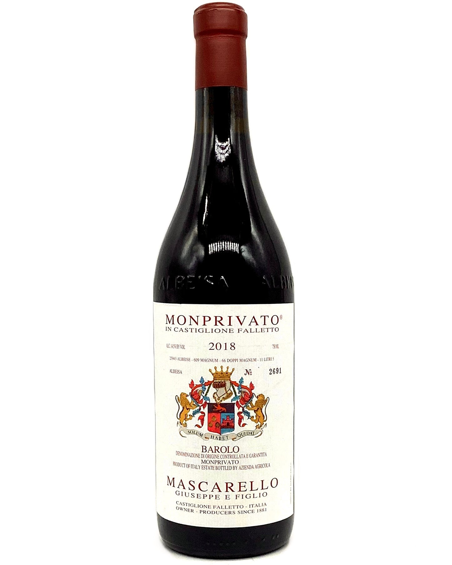 Giuseppe Mascarello e Figlio, Nebbiolo, Barolo Monprivato, Piedmont, Italy 2018 newarrival