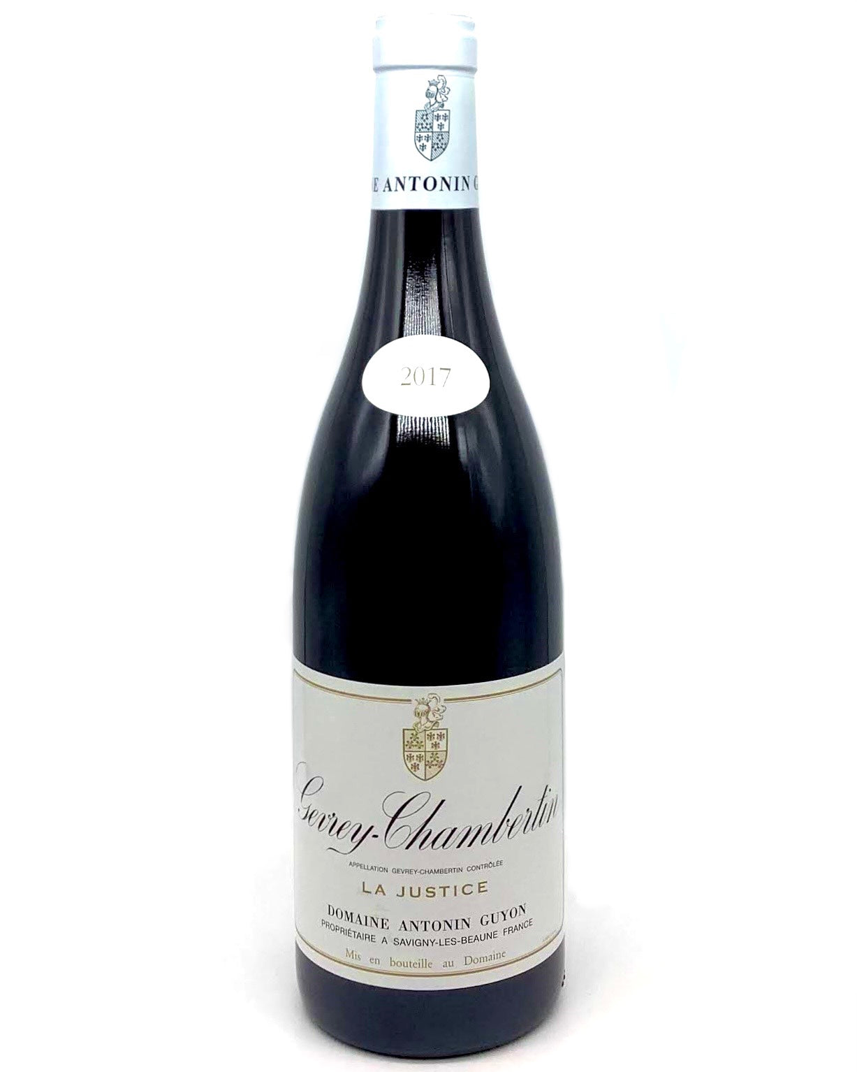 Antonin Guyon, Pinot Noir "La Justice" Gevrey-Chambertin, Côte de Nuits, Burgundy, France 2017