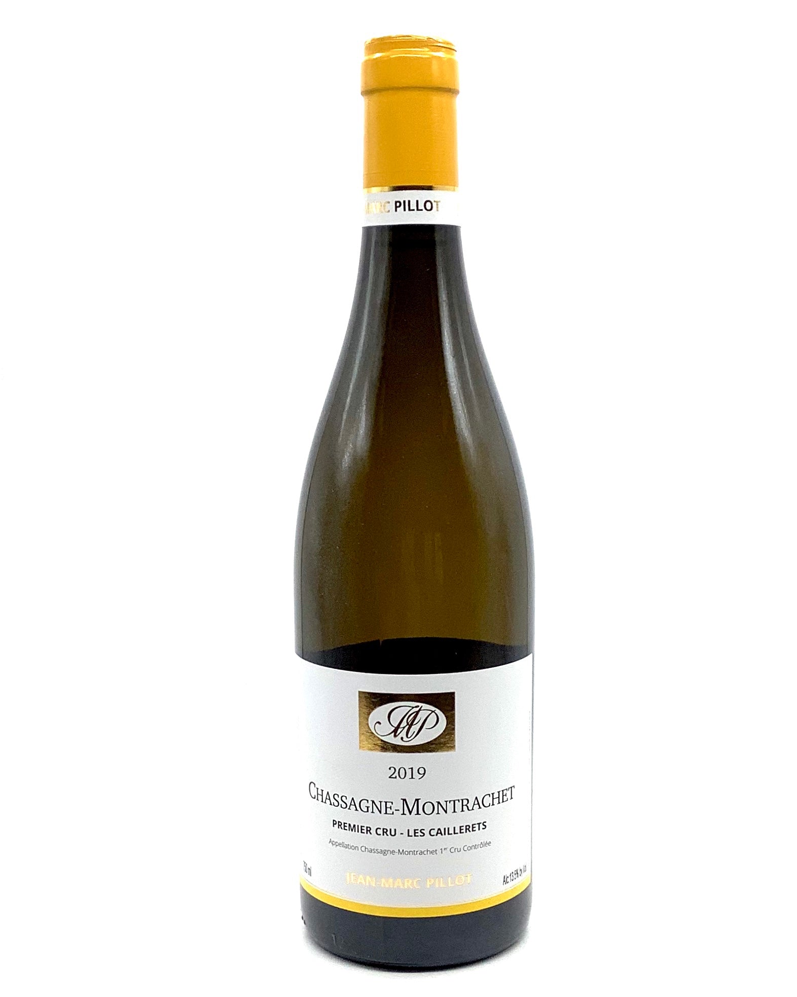 Jean-Marc Pillot, Chardonnay, Chassagne-Montrachet 1er Cru Les Caillerets, Côte de Beaune, Burgundy, France 2019 newarrival