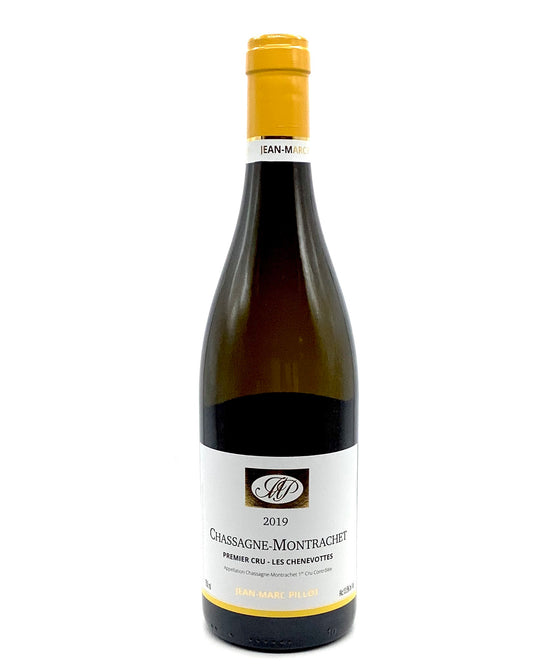 Jean-Marc Pillot, Chardonnay, Chassagne-Montrachet 1er Cru "Les Chenevottes" Côte de Beaune, Burgundy, France 2019