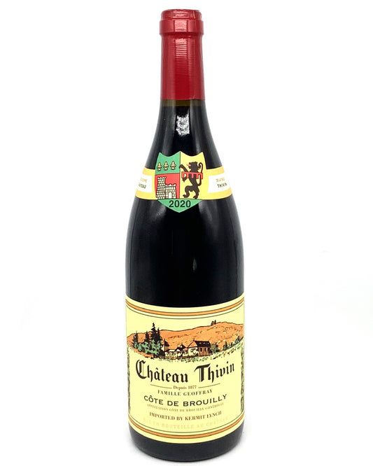 Château Thivin, Gamay, Côte de Brouilly, Beaujolais, France 2022 organic
