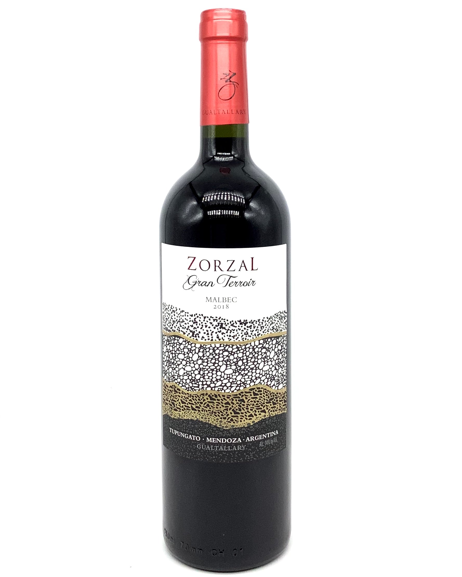 Zorzal, Malbec "Gran Terroir" Tupungato Valley, Mendoza, Argentina 201