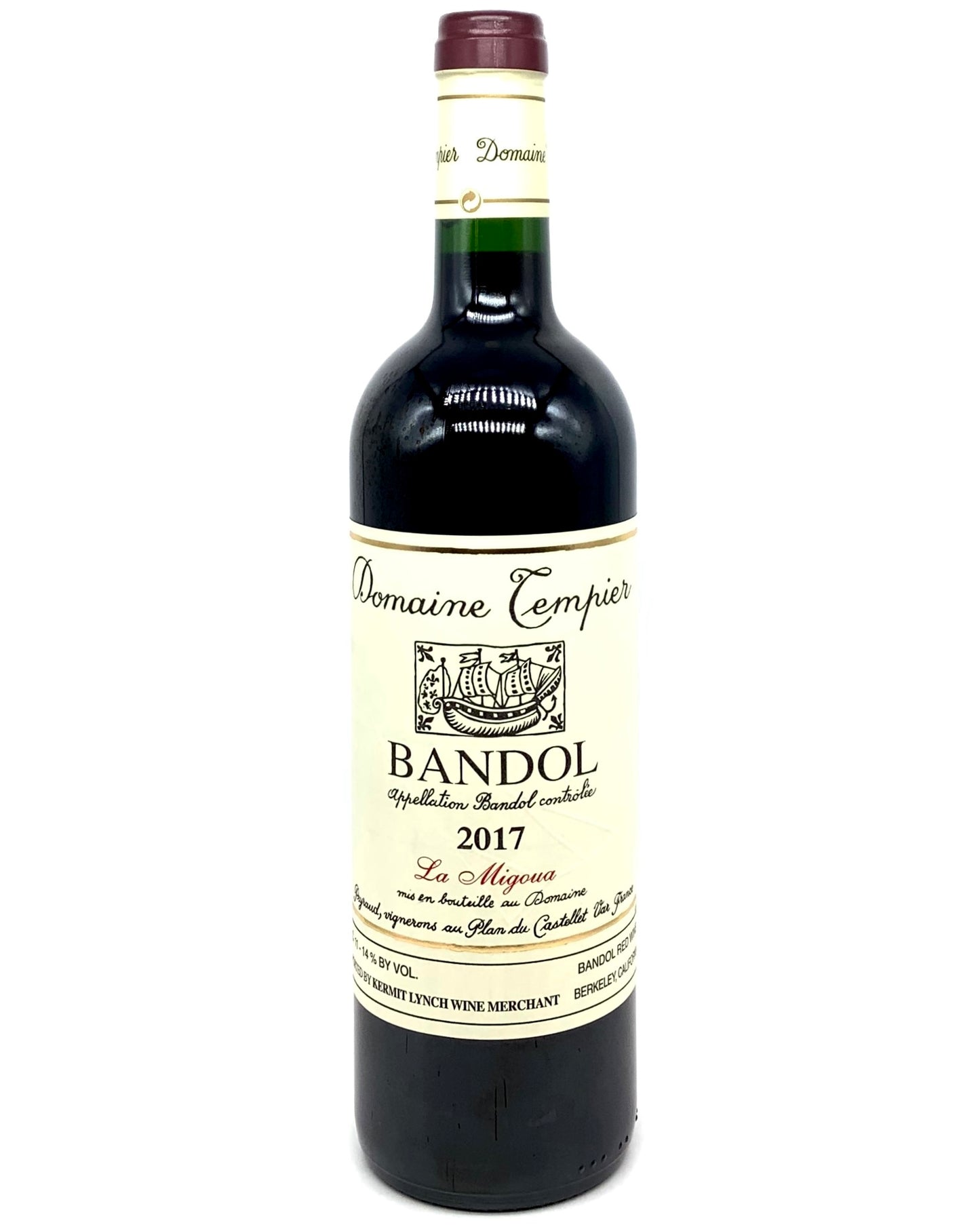 Domaine Tempier, Bandol Rouge La Migoua, Provence, France 2017