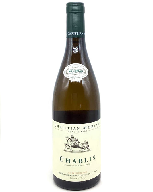 Christian Moreau, Chardonnay, Chablis, Burgundy, France 2020