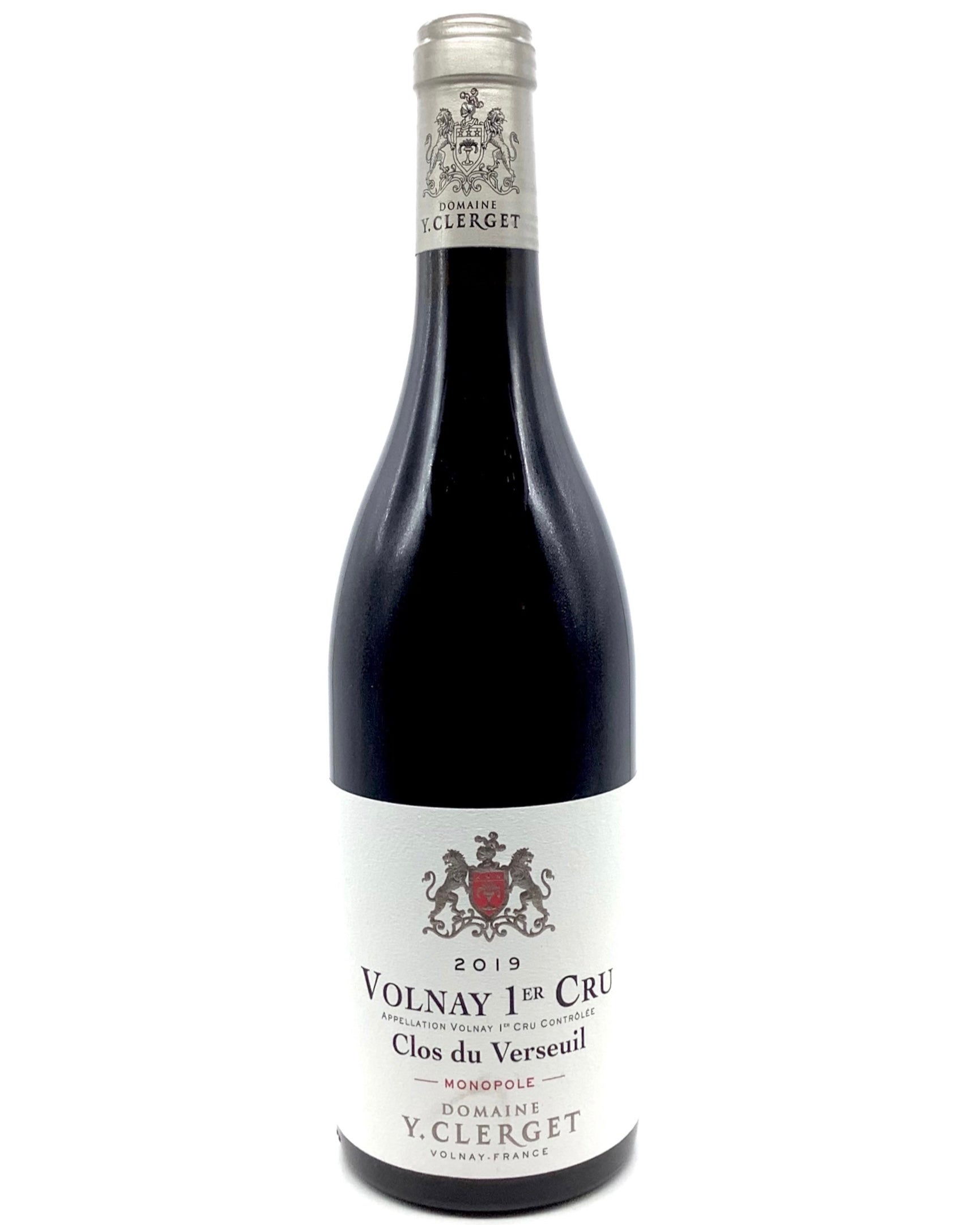 Domaine Y. Clerget, Pinot Noir, Volnay 1er Cru Clos du Verseuil, Monopole, Côte de Beaune, Burgundy, France 2019