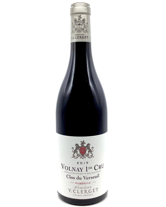 Domaine Y. Clerget, Pinot Noir, Volnay 1er Cru Clos du Verseuil, Monopole, Côte de Beaune, Burgundy, France 2019